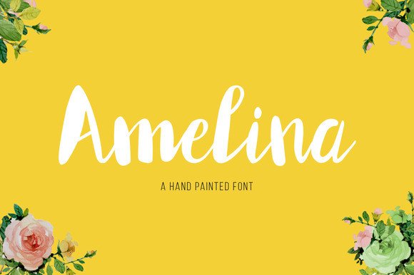 Amelina Font: Elevating Campaign Visuals with Elegant Script