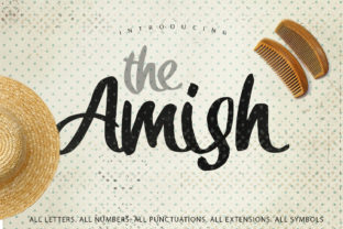 Amish Font: Adding Handwritten Warmth to Editorial Layouts