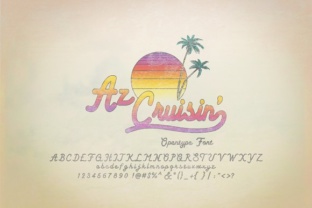 AZ Cruisin Font: Vintage Style for Digital Campaigns