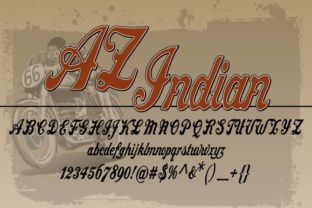 AZ Indian Font: Vintage Style for Modern Campaigns