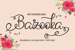 Bazooka Font: Bold Brush Script for Handmade Products