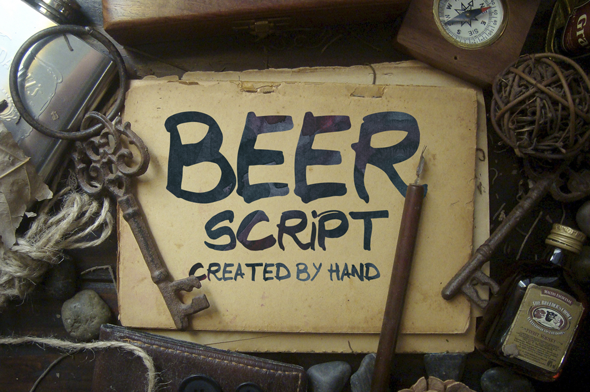 Beer Font: Handwritten Script for Digital Campaigns