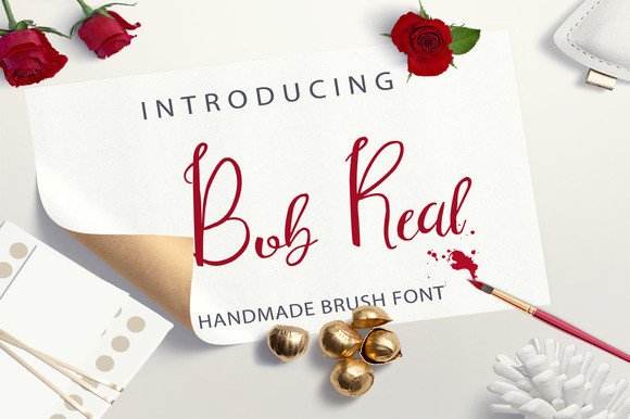 Bob Real Font: Elevating Digital Campaigns with Handmade Elegance