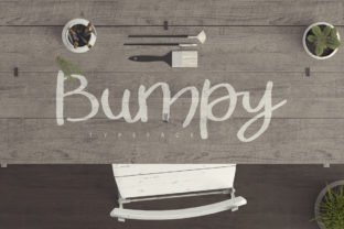 Bumpy Font: A Hand-Drawn Typeface for Playful Branding