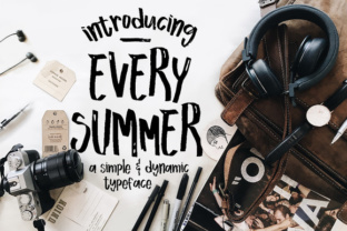 Every Summer Font: Elevate Digital Campaigns