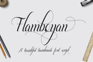 Flamboyan Font: Modern Script for Digital Branding