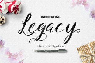 Legacy Font Review: A Script Typeface for Campaigns