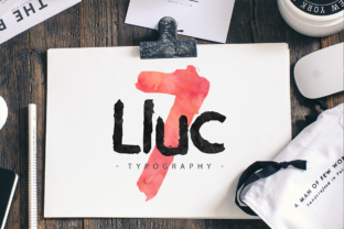 Lluc Font: Grungy Vintage Type for Digital Campaigns