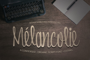 Melancolie Font: Organic Script for Digital Campaigns