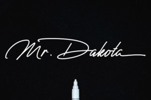 Mr. Dakota Font: Modern Script for Digital Design