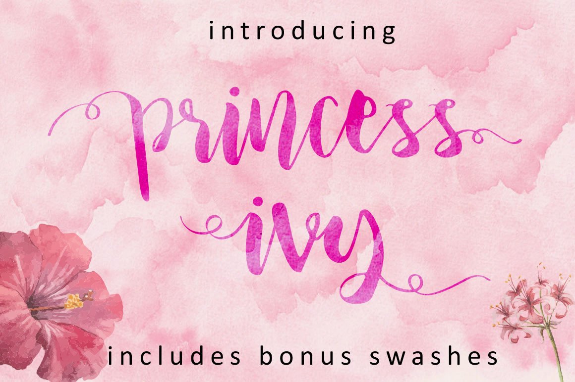 Princess Ivy Font: Elegant Script for Digital Campaigns