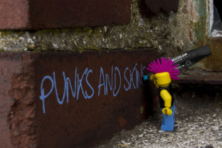 Punks and Skins Font: Adding Edge to Editorial Design