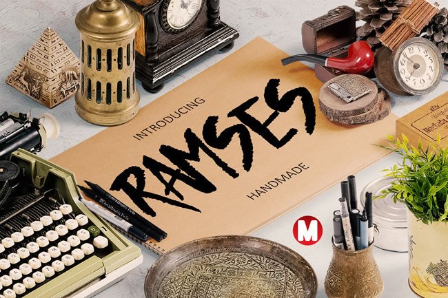 Ramses Font: A Designer’s Take on Handmade Branding