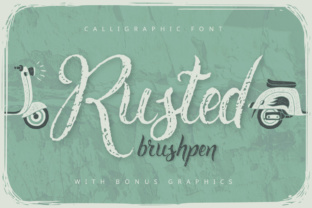 Rusted Brushpen Font: Adding Gritty Character to Brand Design