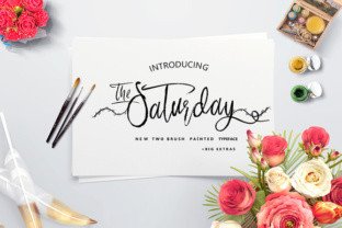 Saturday Font: A Playful Typeface for Small Business Branding