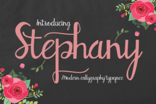 Stephany Font: Bold Brush Script for Web Design