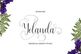 Yolanda Font: Adding Natural Calligraphy to Editorial Layouts