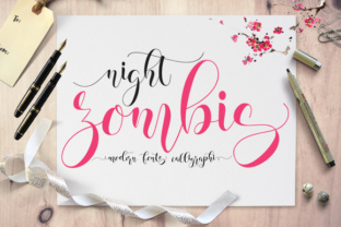 Zombis Night Font: Elevating Campaign Visuals